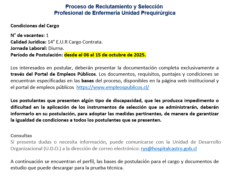 5.1 PUBLICACIÓN PÁGINA HOSPITAL EU UND PREQUIRÚRGICA